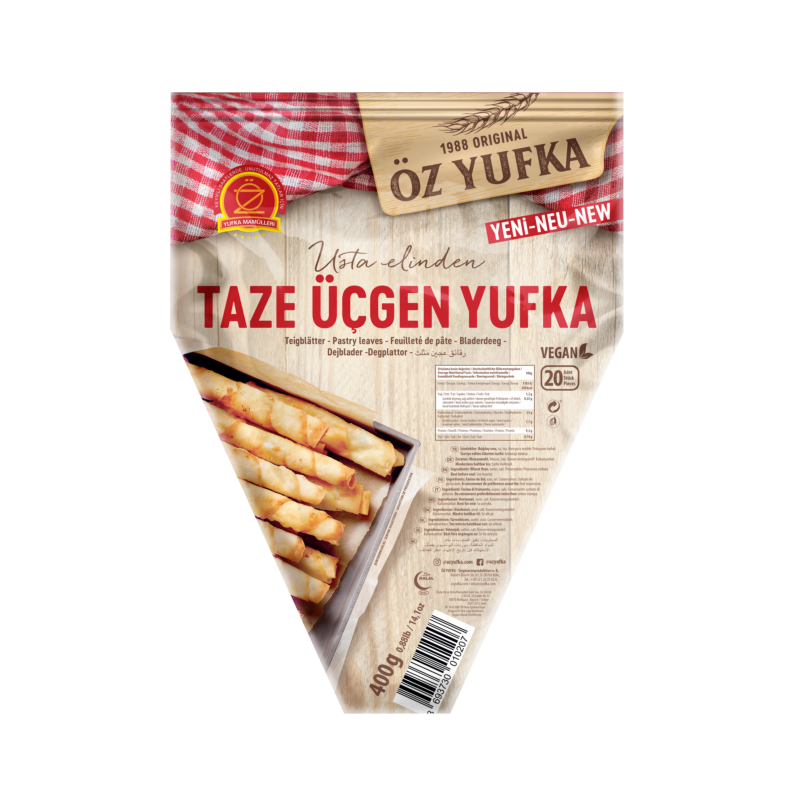 Ozalp Triangular Filo Pastry (Ucgen Yufka) 400G