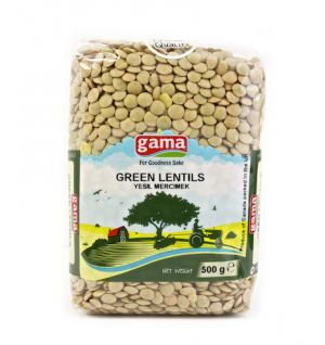 Gama Green Lentils 500G