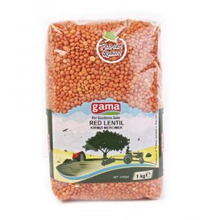 Gama Red Lentils 1KG