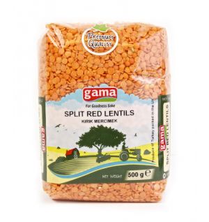 Gama Kırmızı Kırık Mercimek 500G