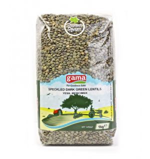 Gama Dark Speckled Lentils 1KG