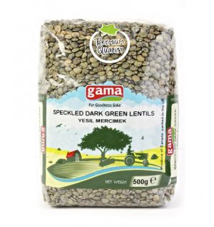Gama Dark Speckled Lentils 500G