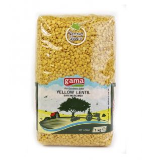 Gama Yellow Lentils 1KG