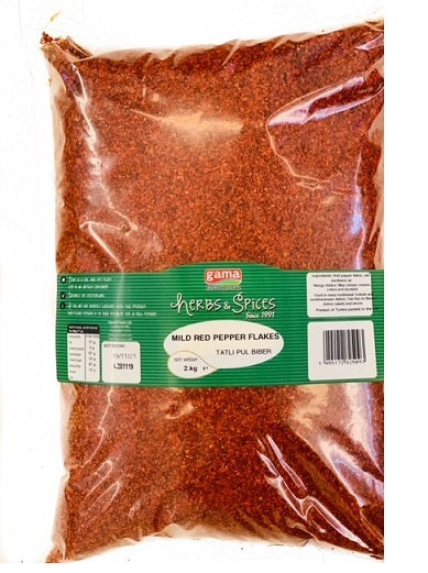 Gama Mild Red Pepper Flakes 2KG
