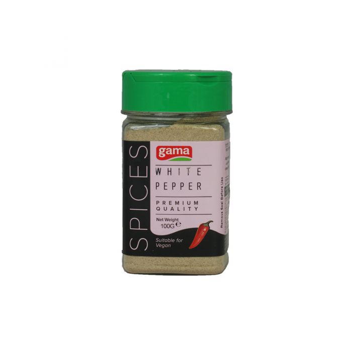 Gama Beyaz Biber Tozu 100G