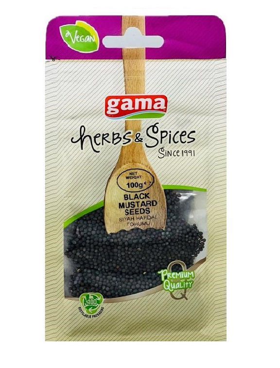 Gama Black Mustard Seeds 100GR