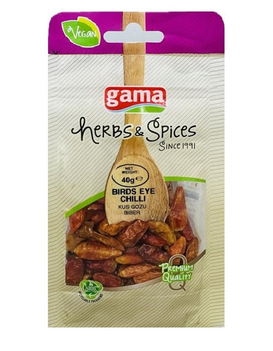 Gama Birds Eye Chilli Pepper 40G