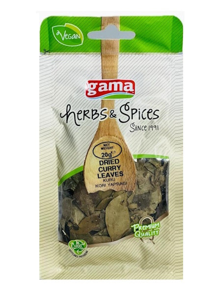 Gama Kurutulmuş Köri Yaprakları 20G