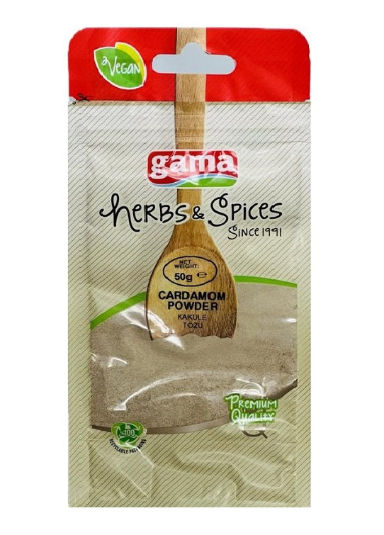 Gama Ground Cardamom 50G