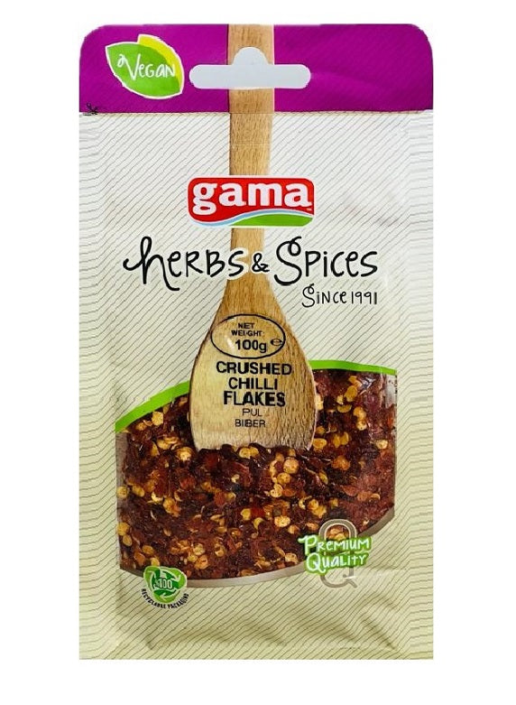 Gama Crushed Chillies 100G