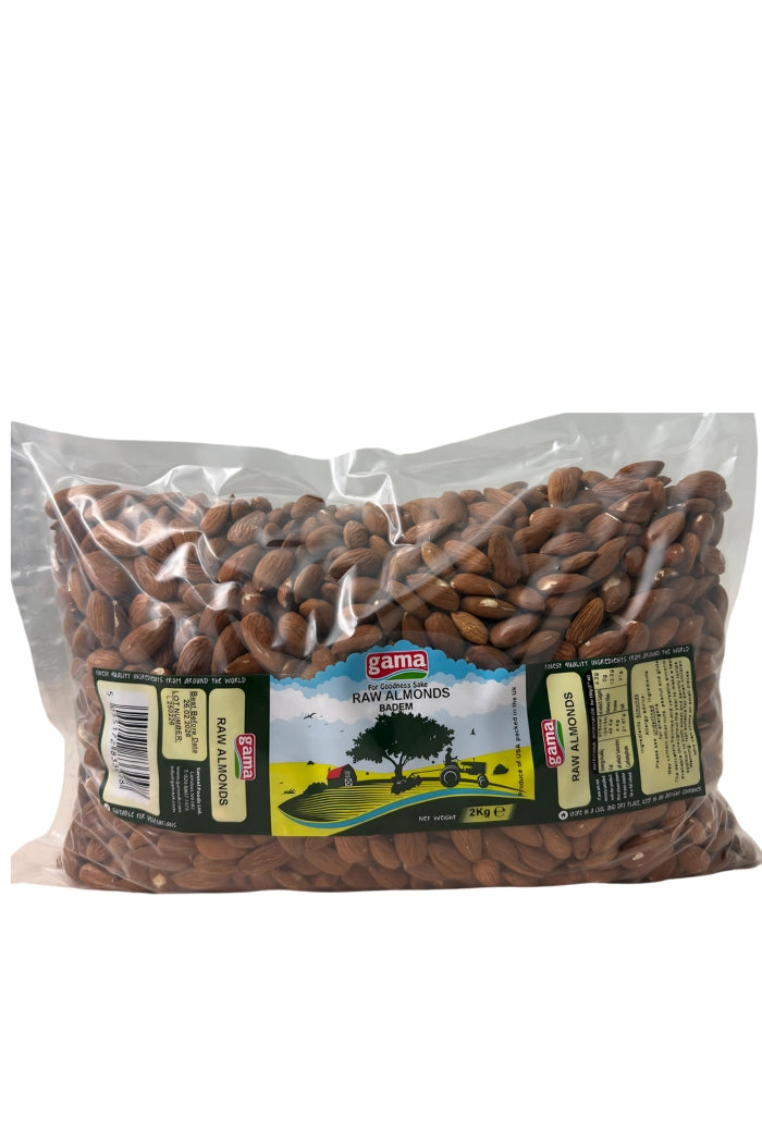 Gama Bütün Badem (Çiğ) 2KG