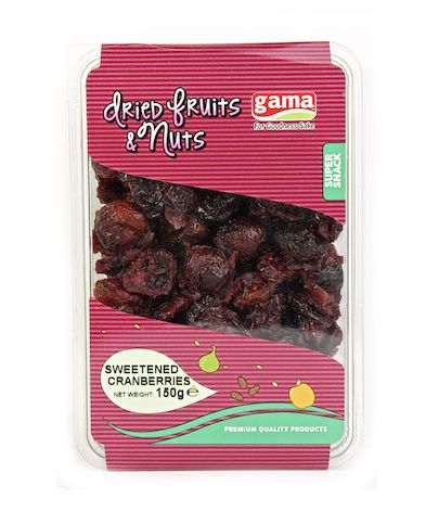 Gama Tatlandırılmış Kızılcık 150G