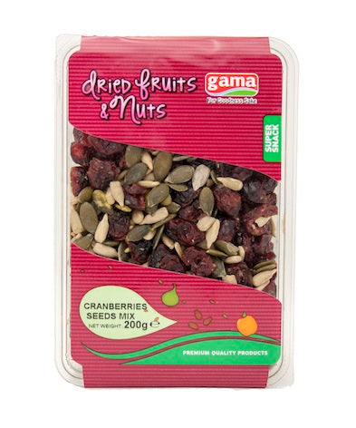 Gama Çekirdek & Kızılcık Karışımı 200G