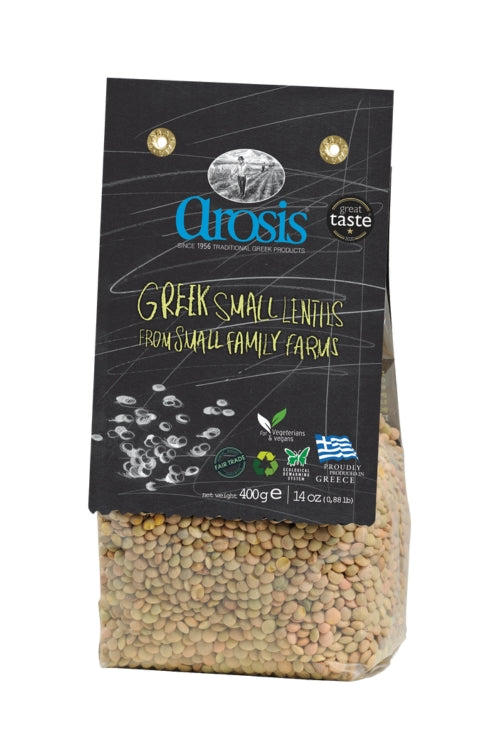Arosis Small Green Lentils 400G