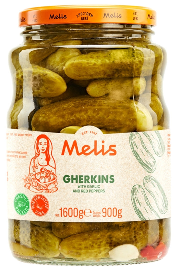 Melis Gherkins Pickles 1600G