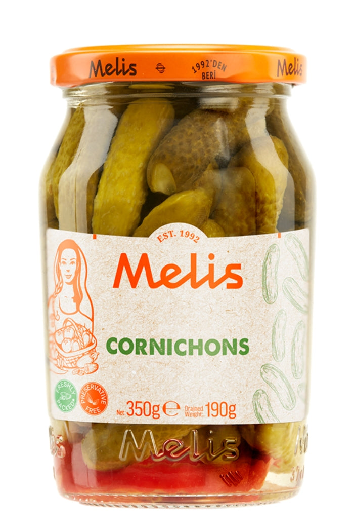 Melis  Pickled Cornichons 350G