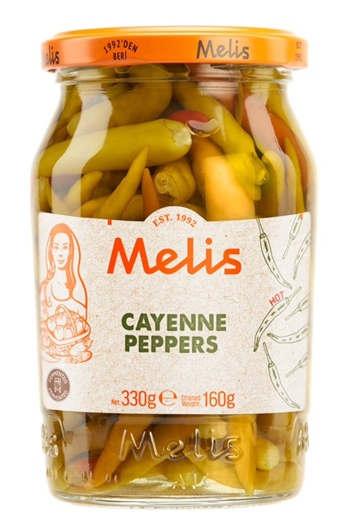 Melis Pickled Hot Cayenne Pepper 330G