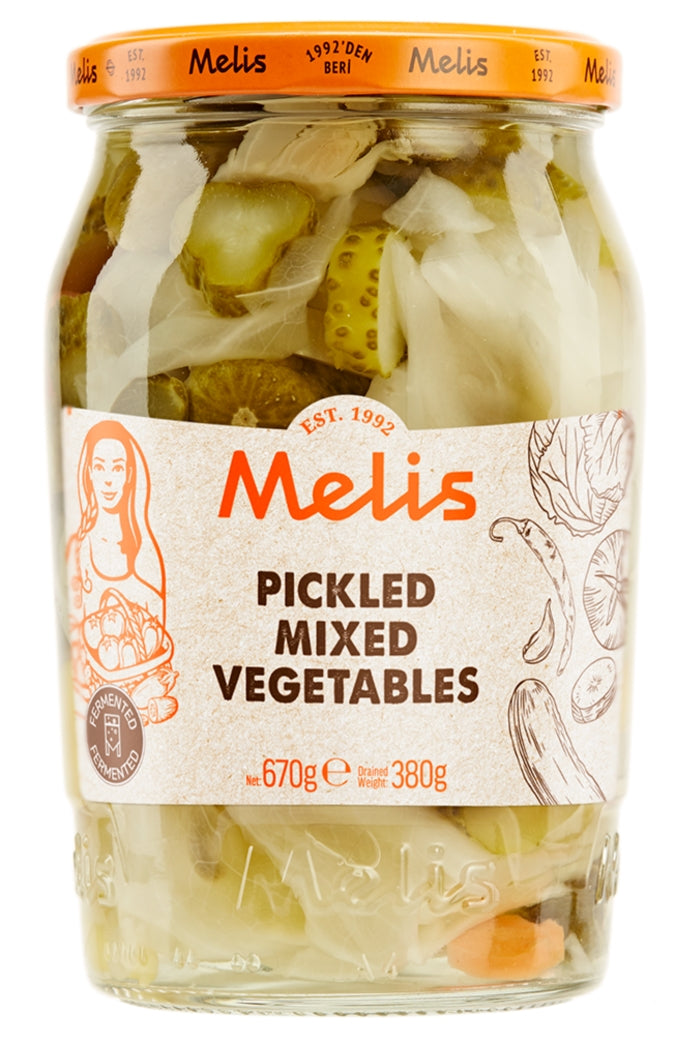 Melis Mixed Vegetables Pickles 670G
