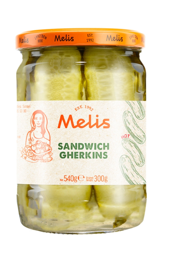 Melis Sandwich Pickled Gherkins 300G