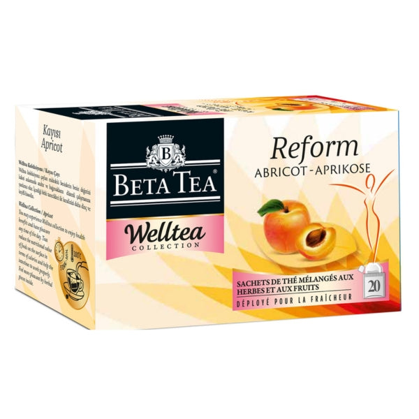 Beta Reform Apricot 20 Tea Bags 40GR