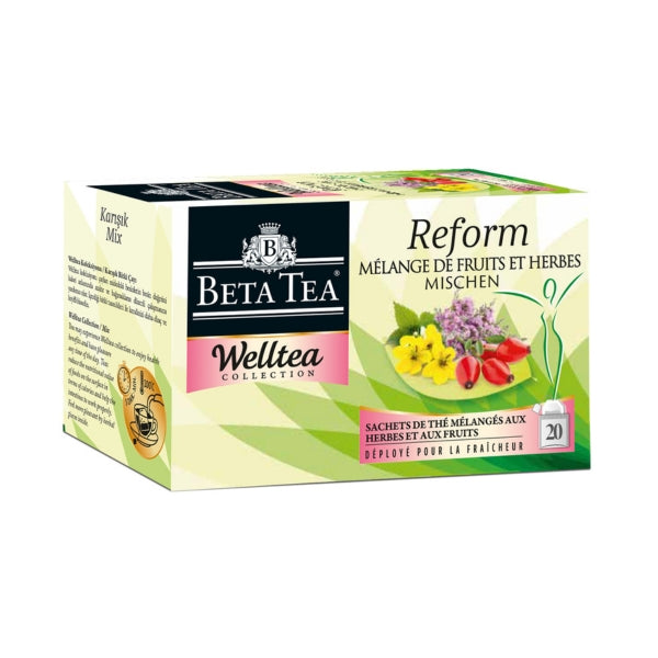 Beta Reform Mixed 20 Tea Bags 40GR