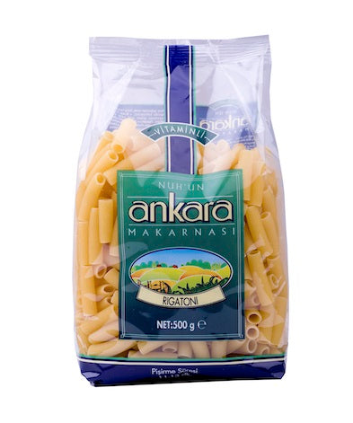 Ankara Rigatoni (Orta Uzun Makarna) 500G