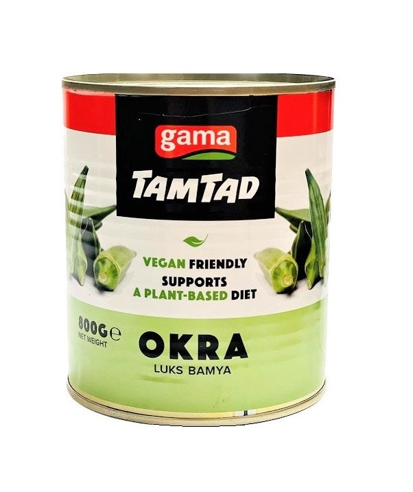 Gama Tamtad Haşlanmış Lüks Bamya 800Gr