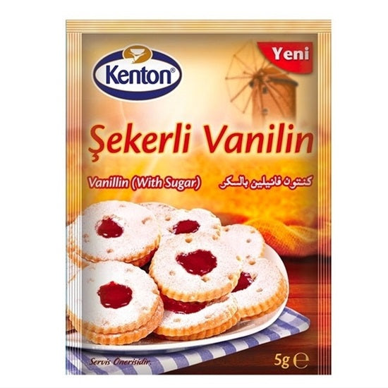 Kenton Vanillin With Sugar 15X5G
