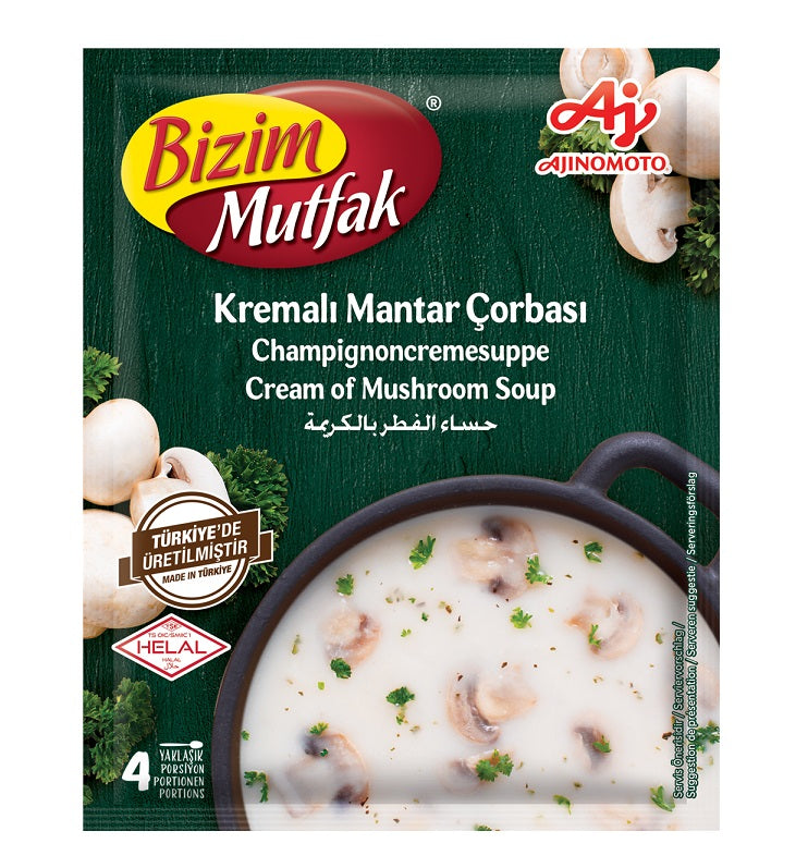 Bizim Mutfak Cream Mushroom Soup 65G