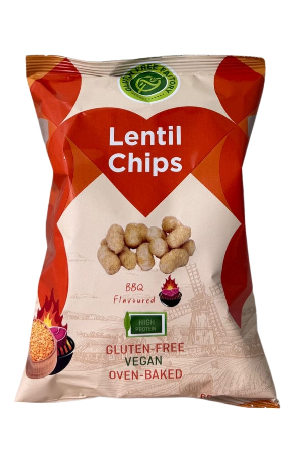 Gluten Free Factory BBQ Lentil Chips 60G