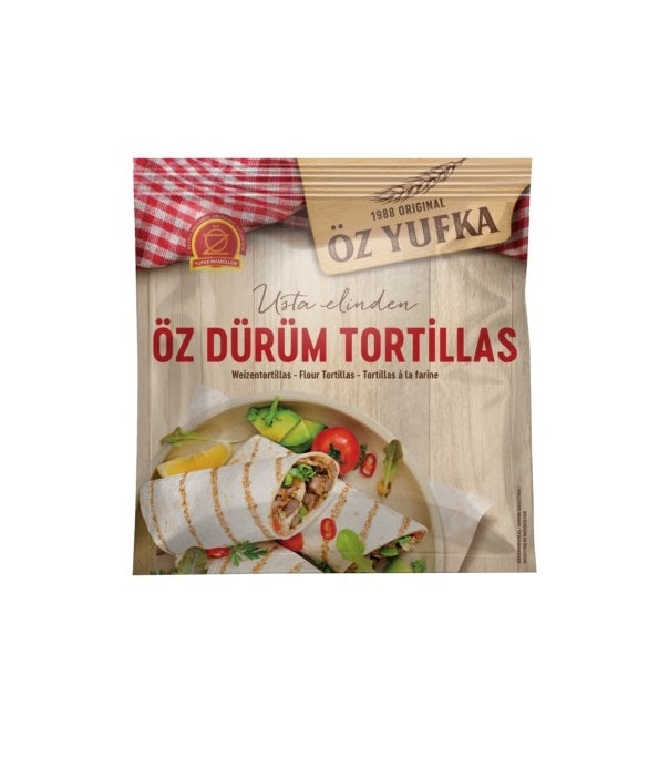 Oz Durum 20cm Tortillas 8 Pack 320G