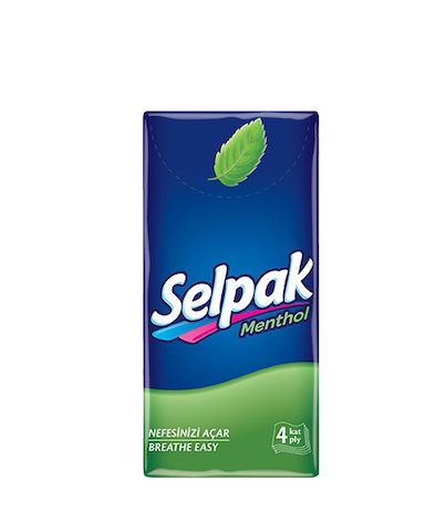Selpak Mentol Pocket Pack Tissue 10 Pack