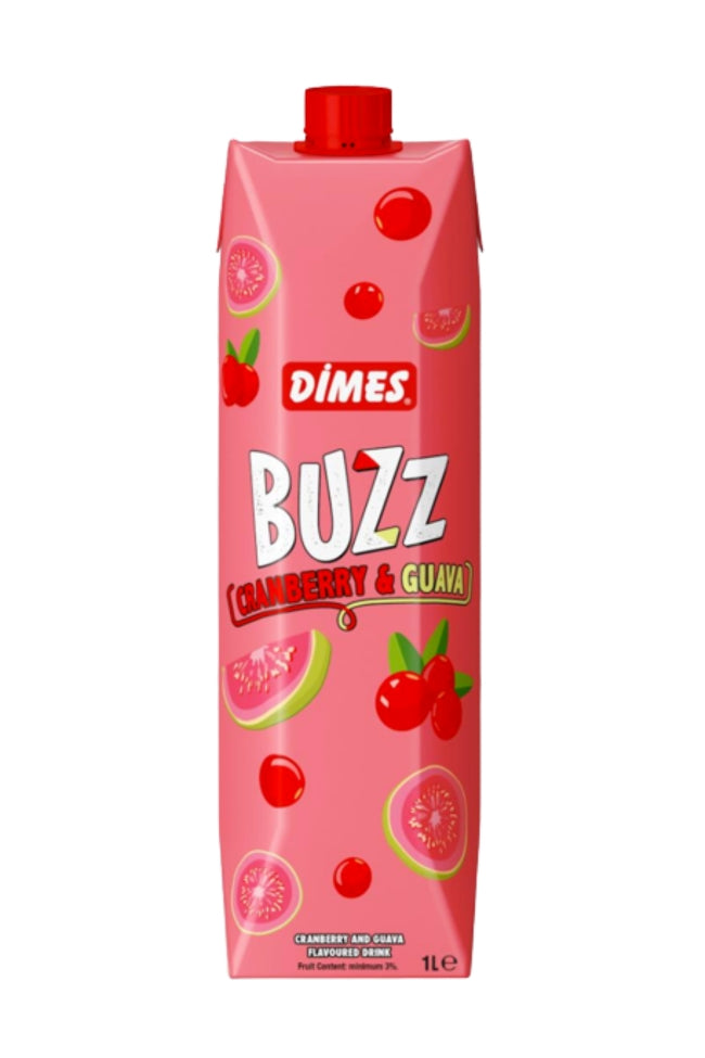 Dimes Buzz Cranberry Guava Juice 1L