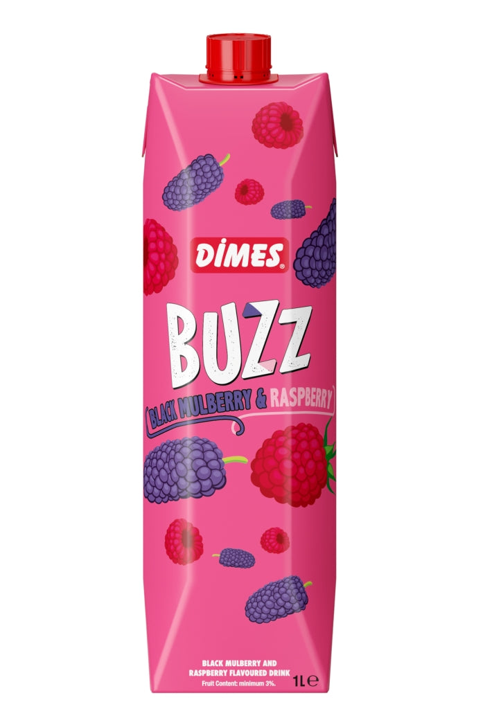 Dimes Buzz Mulberry Raspberry Juice 1L