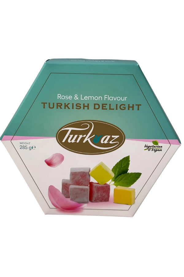 Turkuaz Rose&Lemon Turkish Delight 285g