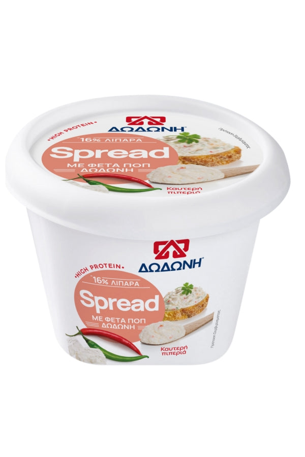 Dodoni Spread Greek Feta Chilli Cheese 200G