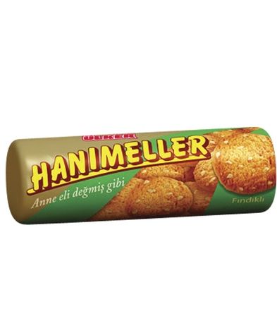 Ulker Hanimeller Hazelnut Biscuit 82G