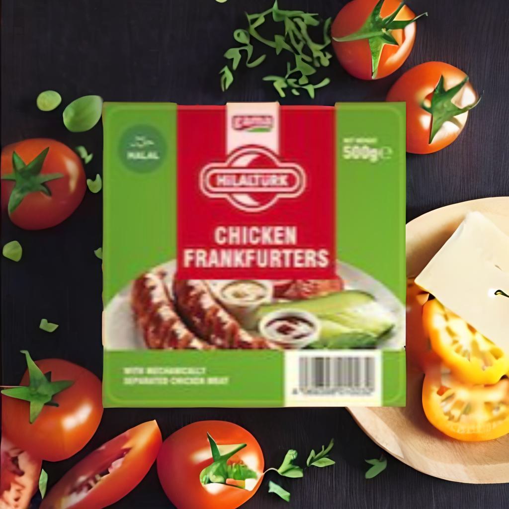 Hilalturk 10 Chicken Sausages 500 GR