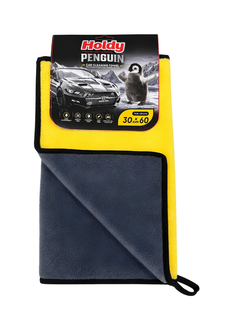 Holdy Penguin Microfiber Car Cleaning Towel