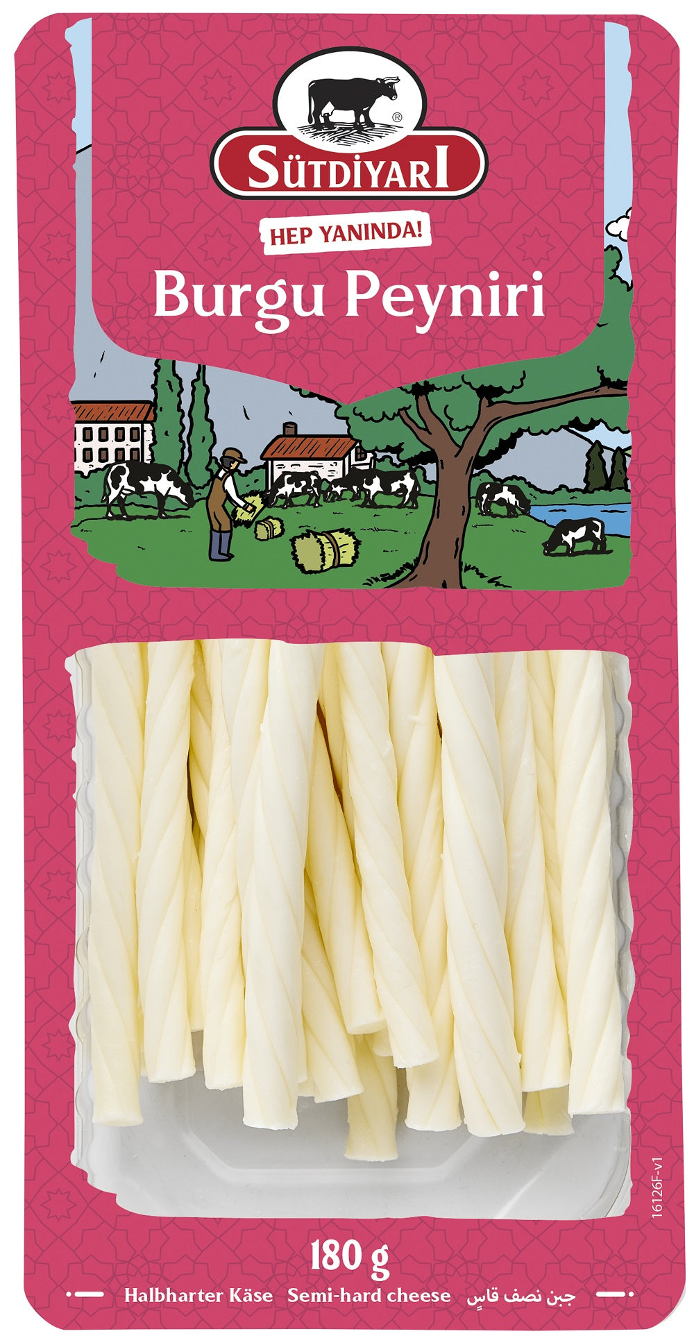 Sutdiyari Burgu Cheese 180g