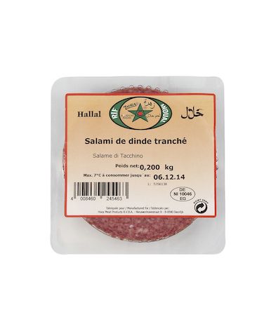 Zahra Slice Turkey Salami 200 GR