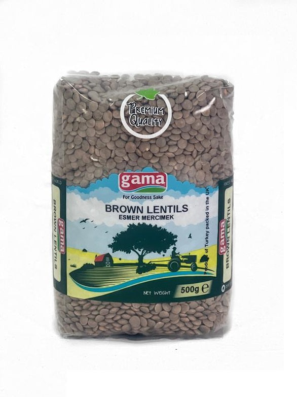 Gama Brown Lentils 500G