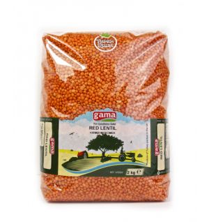 Gama Red Lentils 2KG
