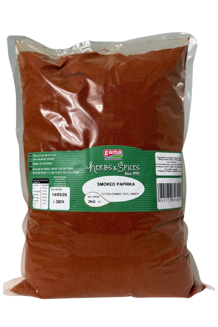 Gama Tütsülenmiş Tatlı Biber Tozu 2KG