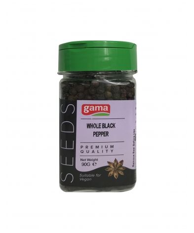 Gama Whole Black Peppercorns Shaker 90G