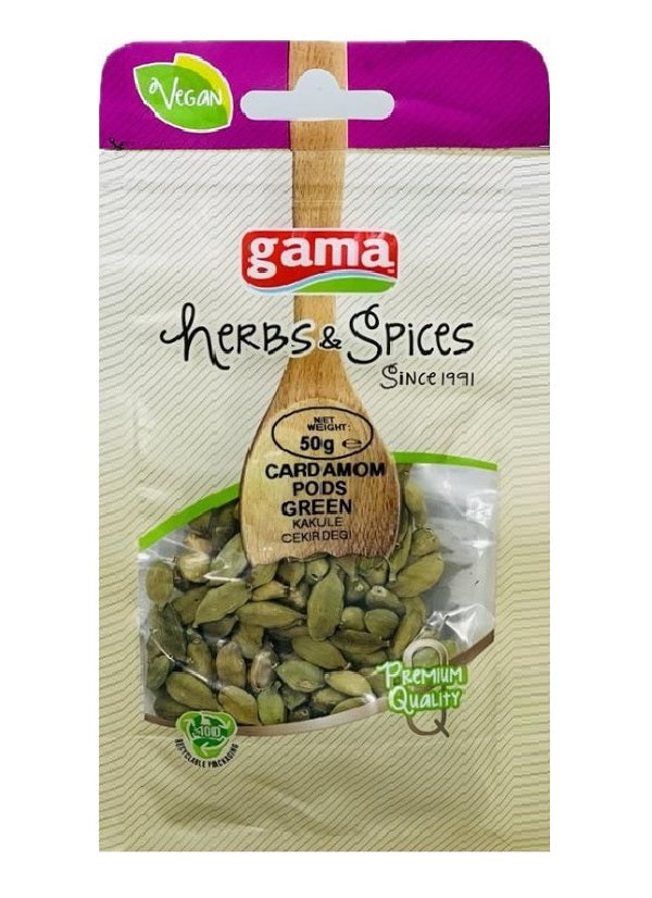 Gama Green Cardamom 50G