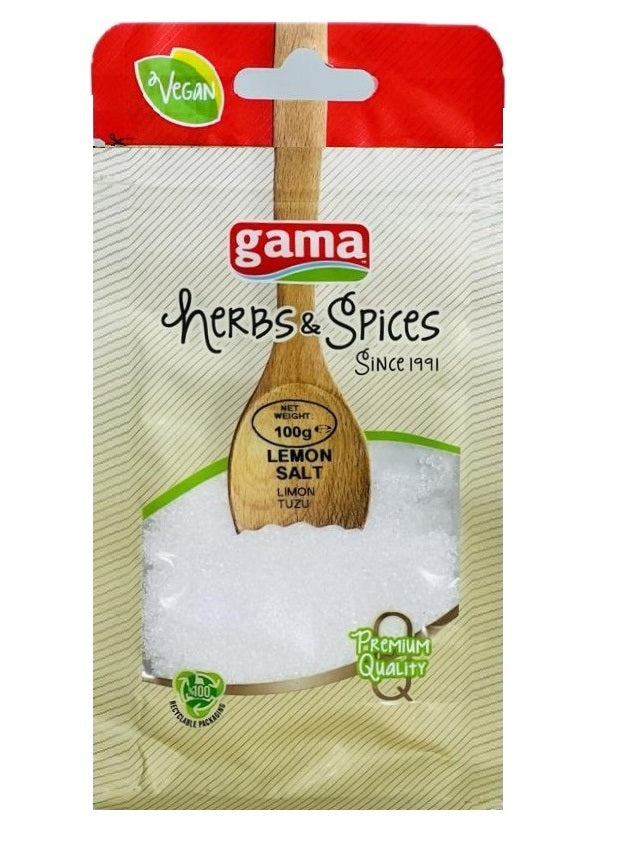 Gama Fine Lemon Salt 100G