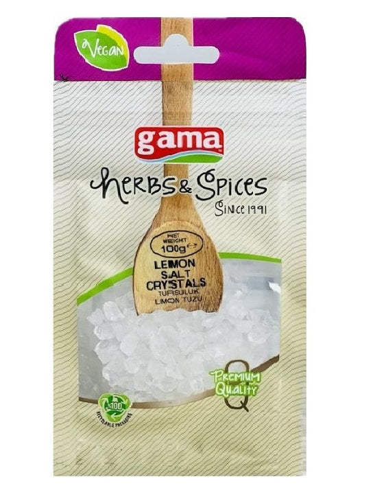 Gama Lemon Salt Crystals 100G