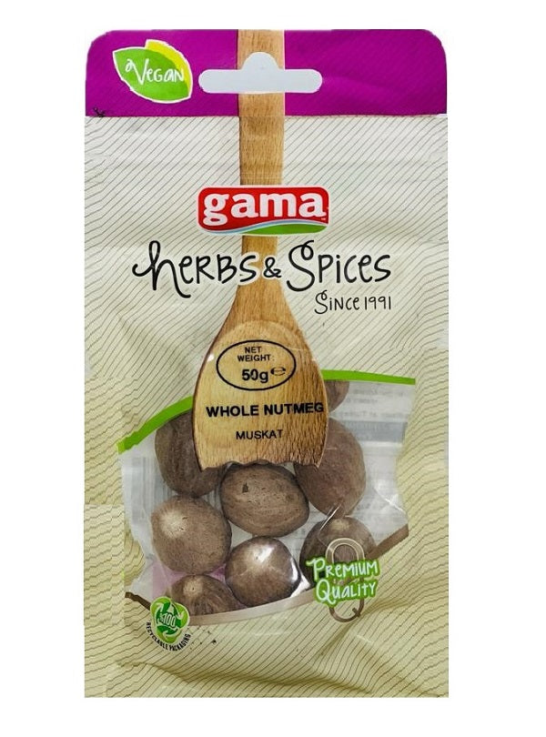 Gama Whole Nutmeg 50G