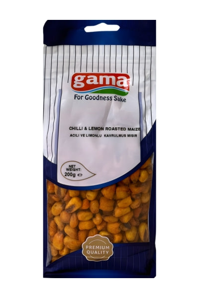 Gama Acılı & Limonlu Kavurulmuş Mısır 200G